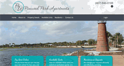 Desktop Screenshot of pinewoodparkliving.com